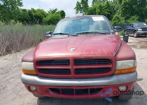 2000 Dodge Dakota Slt/Sport из США, поврежденный, VIN 1B7GG22N4YS732002